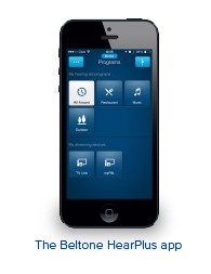 Beltone hearing aids Hearplus App