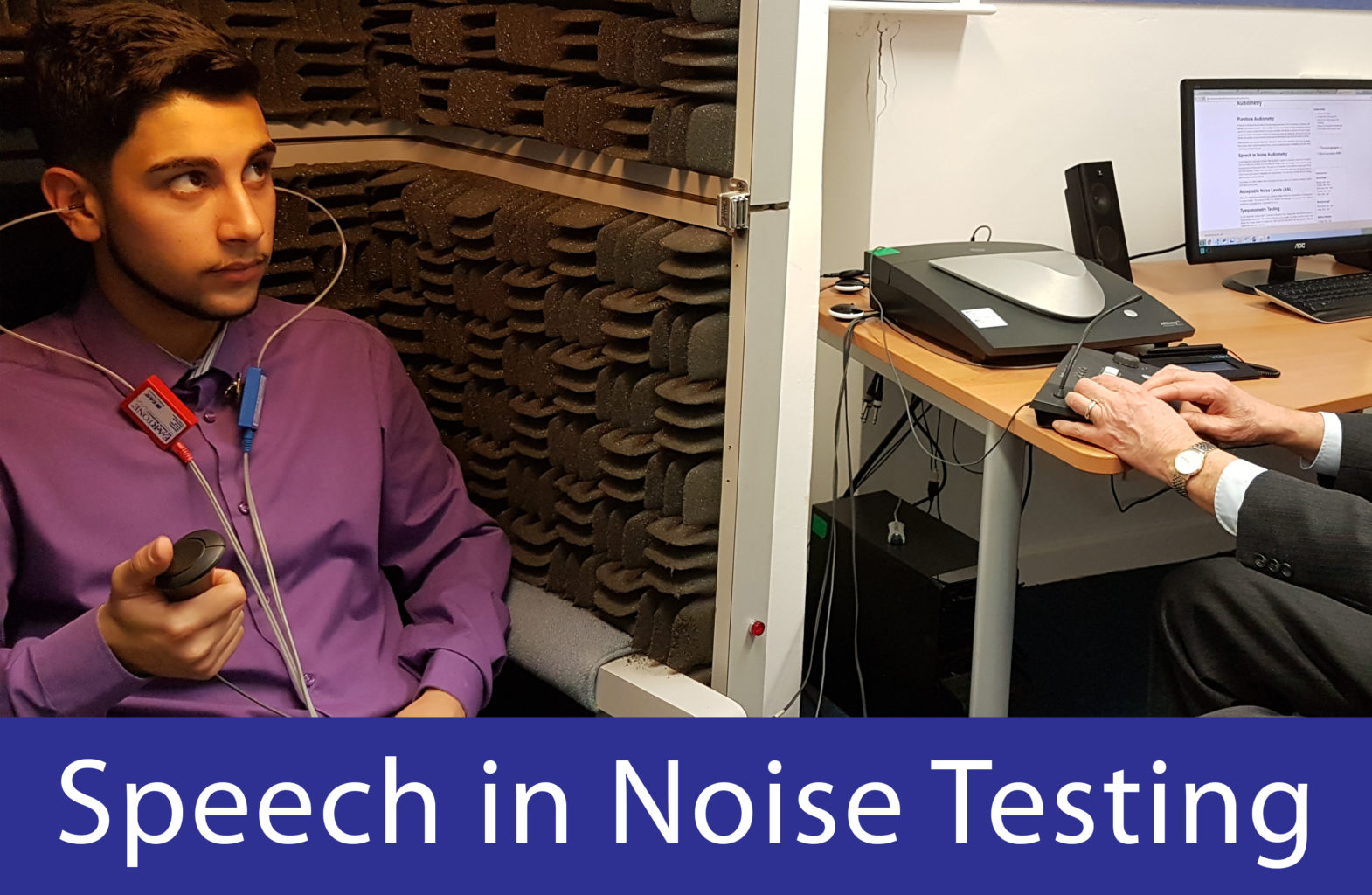 speech recognition test in noise
